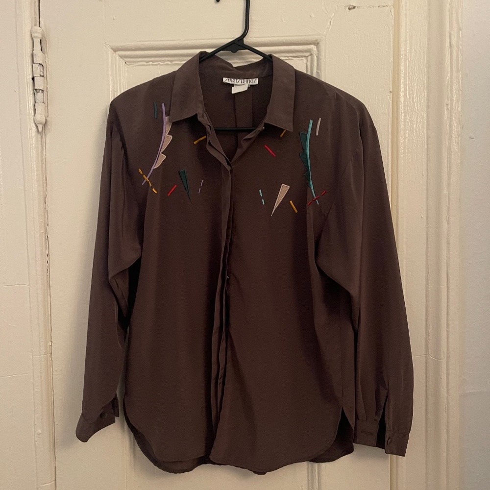 Silk vintage blouse